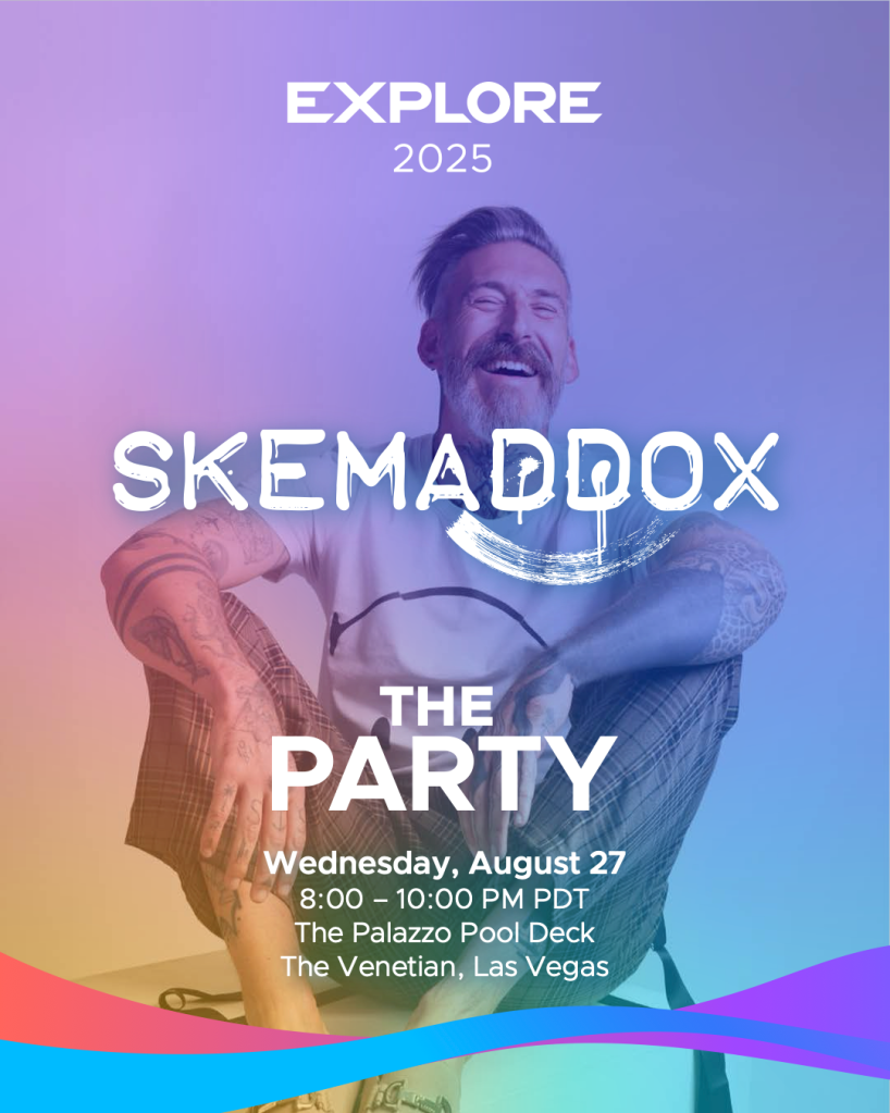 DJ Skemaddox. Performing for The Party at VMware Explore 2025 in Las Vegas