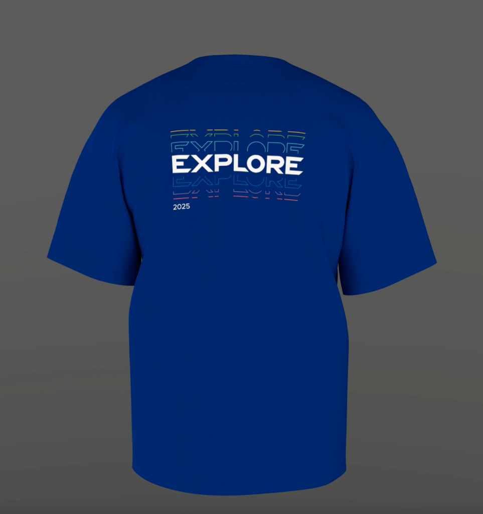 VMware Explore 2025 Event T-Shirt back - a Giveaway in 2025