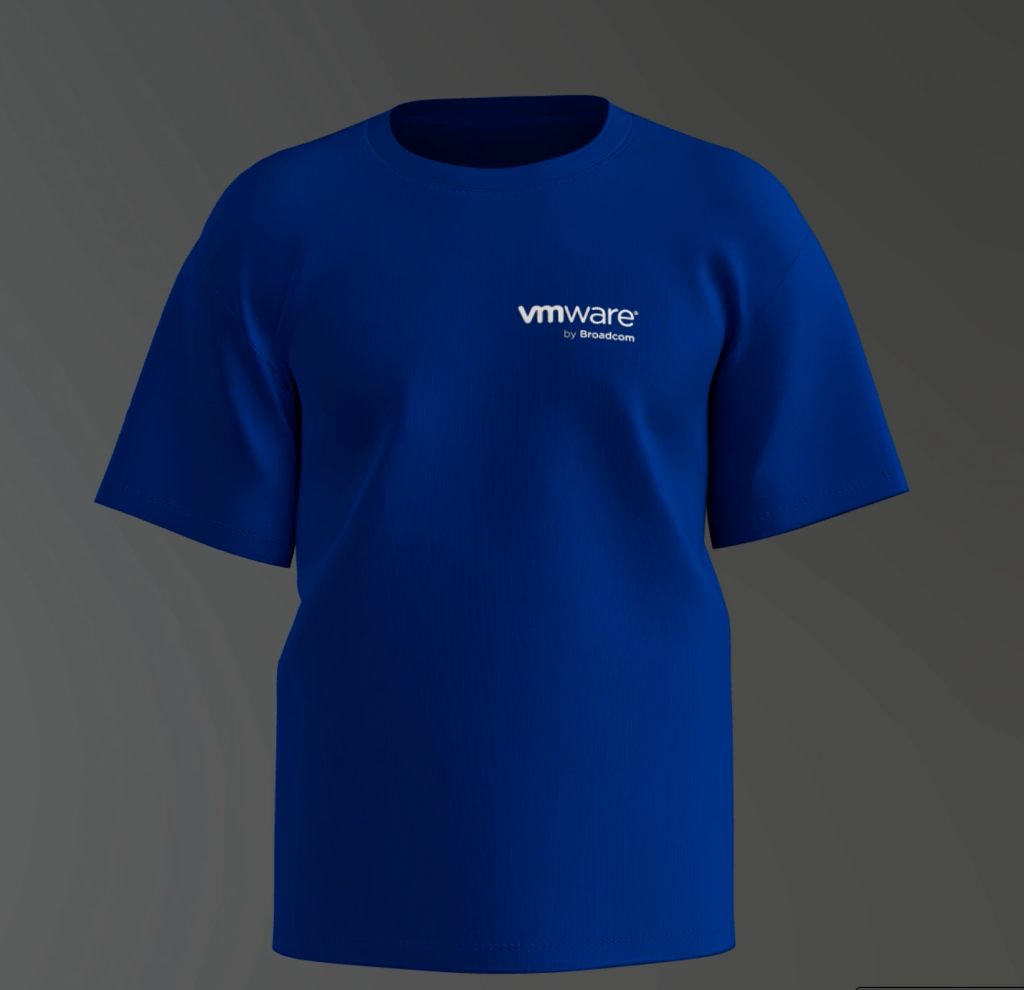 VMware Explore 2025 Event T-Shirt front - a Giveaway in 2025