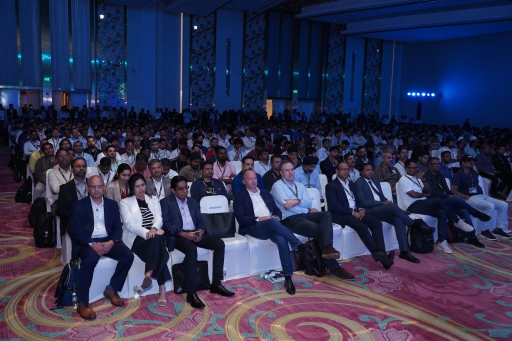 Attendees at Explore on Tour in Mumbai in a session audience