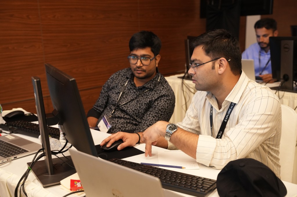 Attendees at Explore on Tour in Mumbai at Hands-on Labs HOLs
