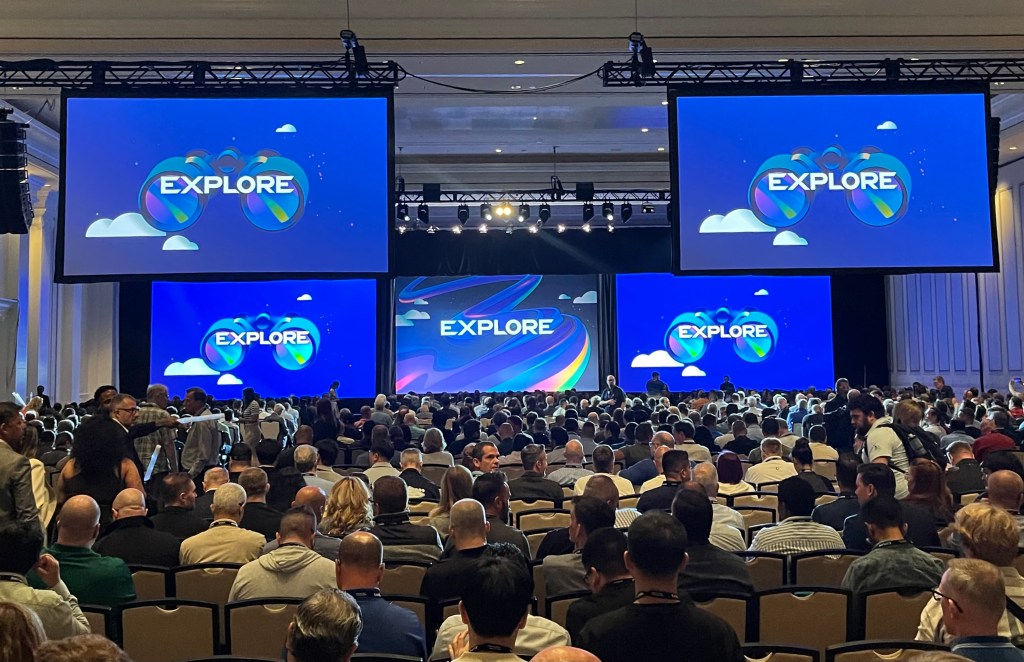 VMware Explore 2026 in Las Vegas Plenary Session