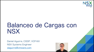 NSX Load Balancer