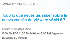 vSAN Webcast