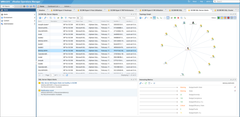 Meta-Monitoring: Microsoft SCOM in VMware vRealize Operations - VMware ...