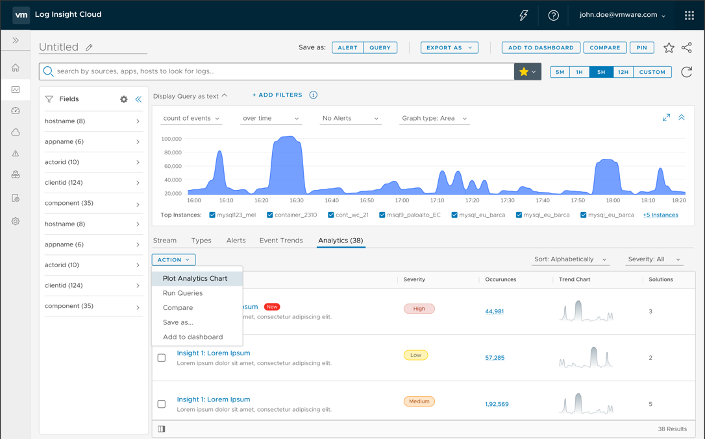 Log insight vmware настройка