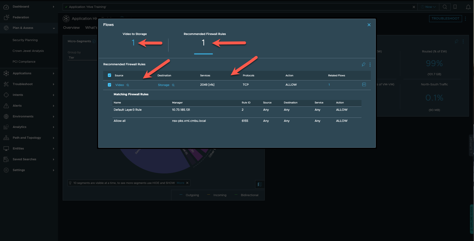 Troubleshooting VMC On AWS With VMware Aria Operations For Networks