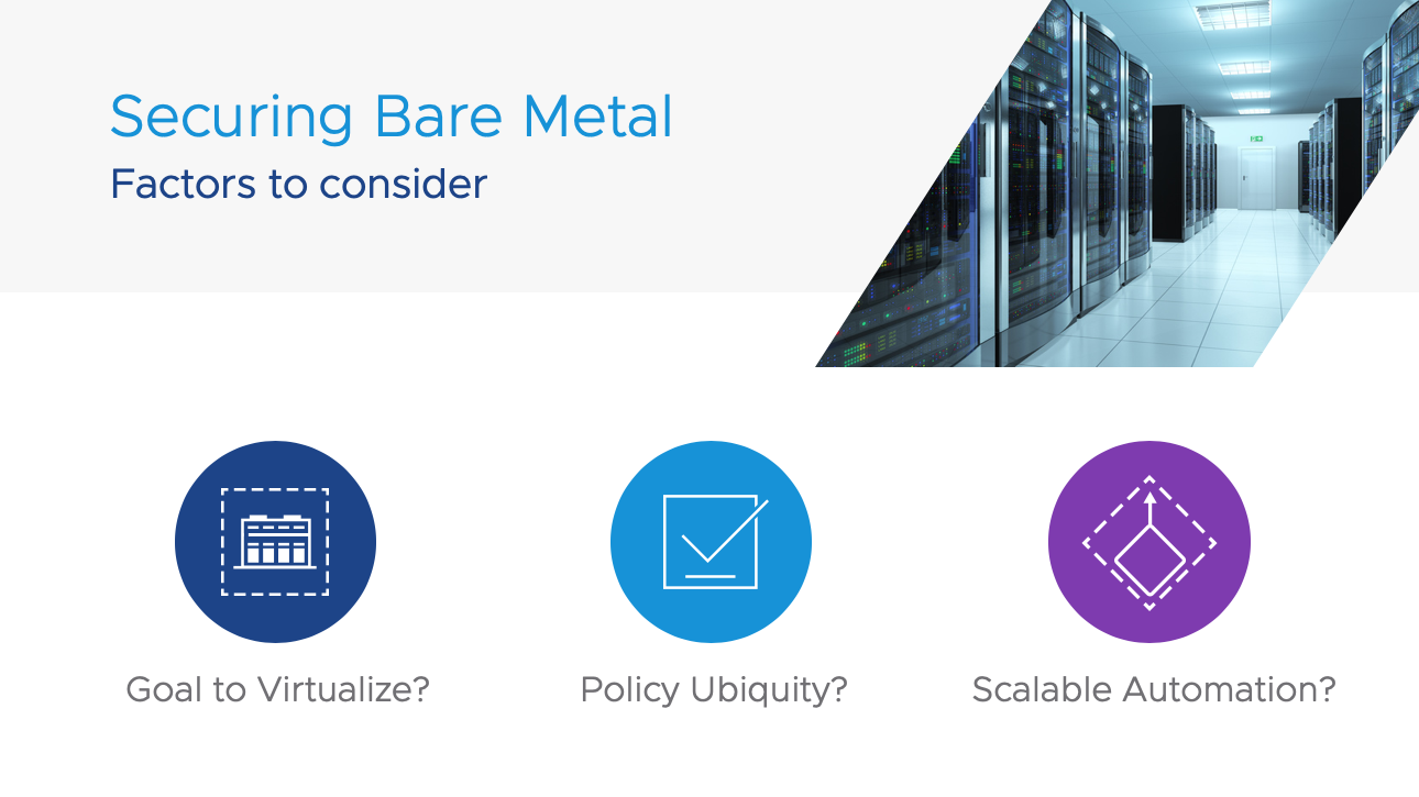 3 Factors to Consider when Securing Bare Metal Servers