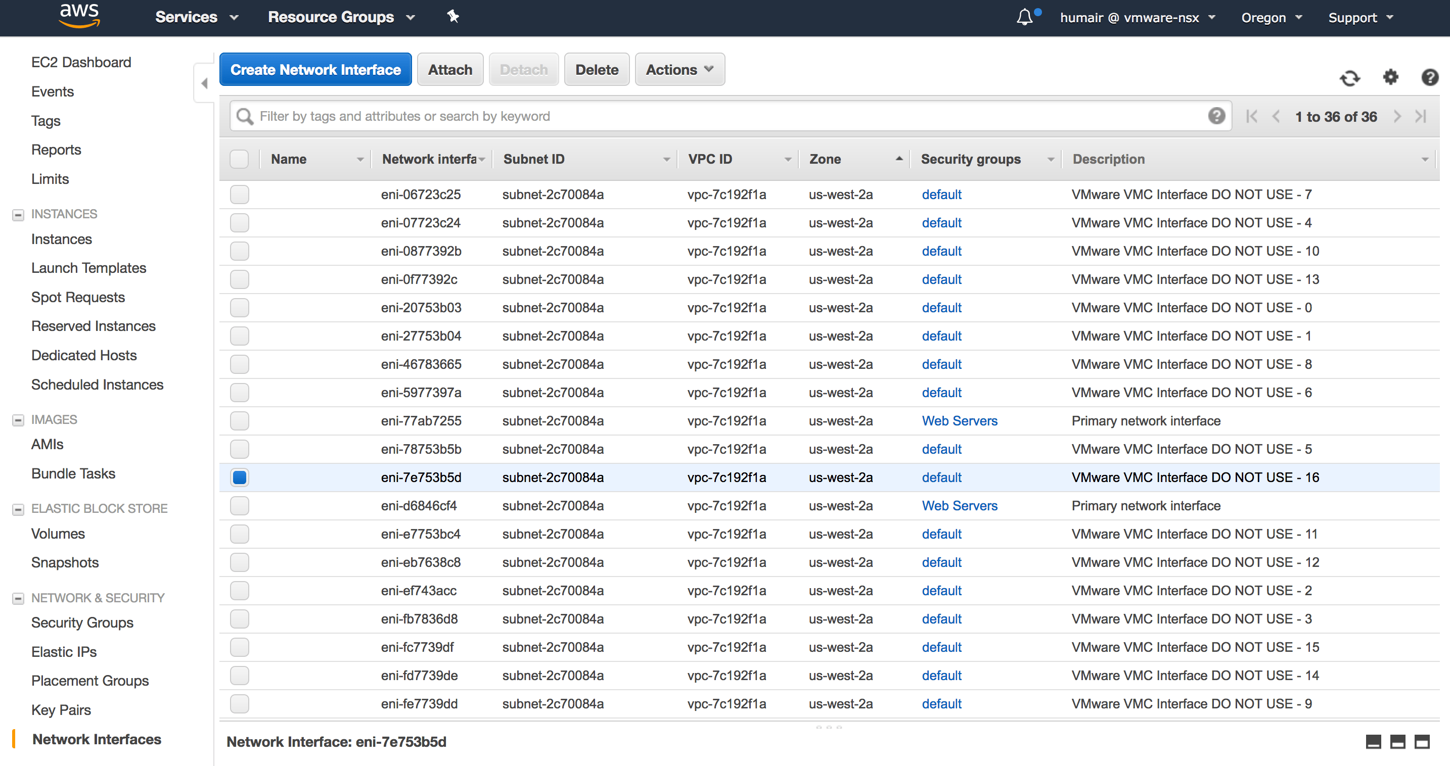 VMware Cloud on AWS with NSX: Communicating with Native AWS