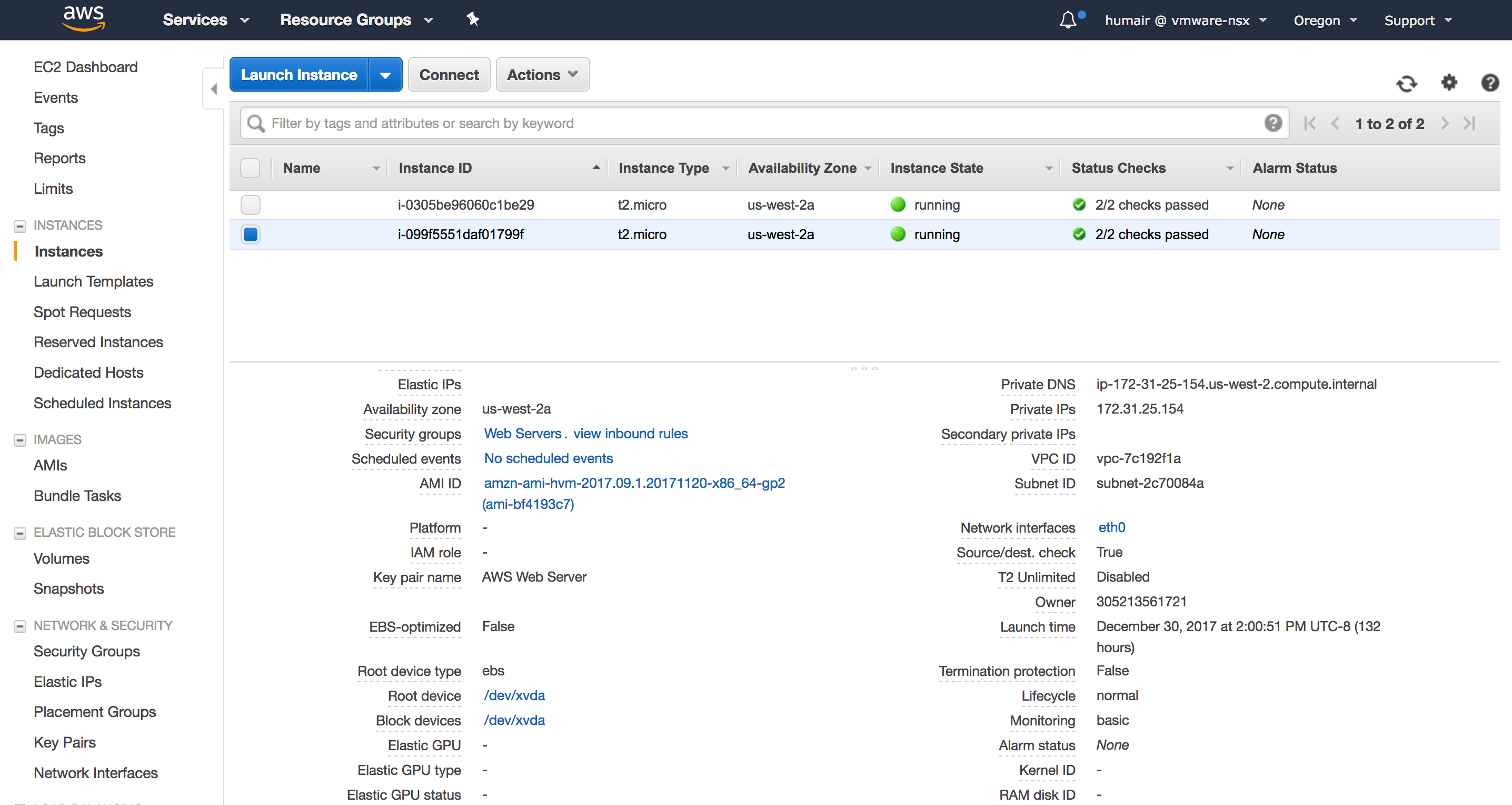 VMware Cloud on AWS with NSX: Communicating with Native AWS