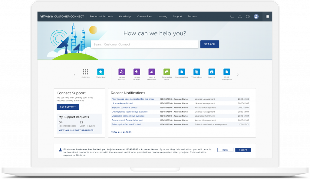 Announcing VMware Customer Connect™ - VMware Professional Services