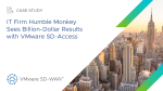 IT Firm Humble Monkey Sees Billion-Dollar Results with VMware SD-Access