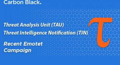 CB TAU Threat Intelligence Notification – Recent Emotet Campaign Leverages Phishing, PDFs & Droppers Impersonating Legitimate Applications