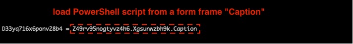 Load PowerShell from an Object’s “Caption” Metadata