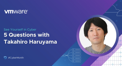 See Yourself in Cyber: 5 Questions with Takahiro Haruyama