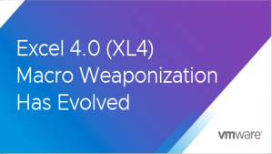 Excel 4.0 (XL4) Macro Weaponization