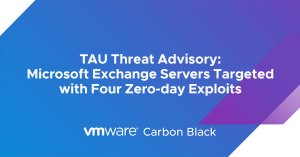 TAU Threat Advisory: Microsoft Exchange Servers Targeted with Four Zero-day Exploits