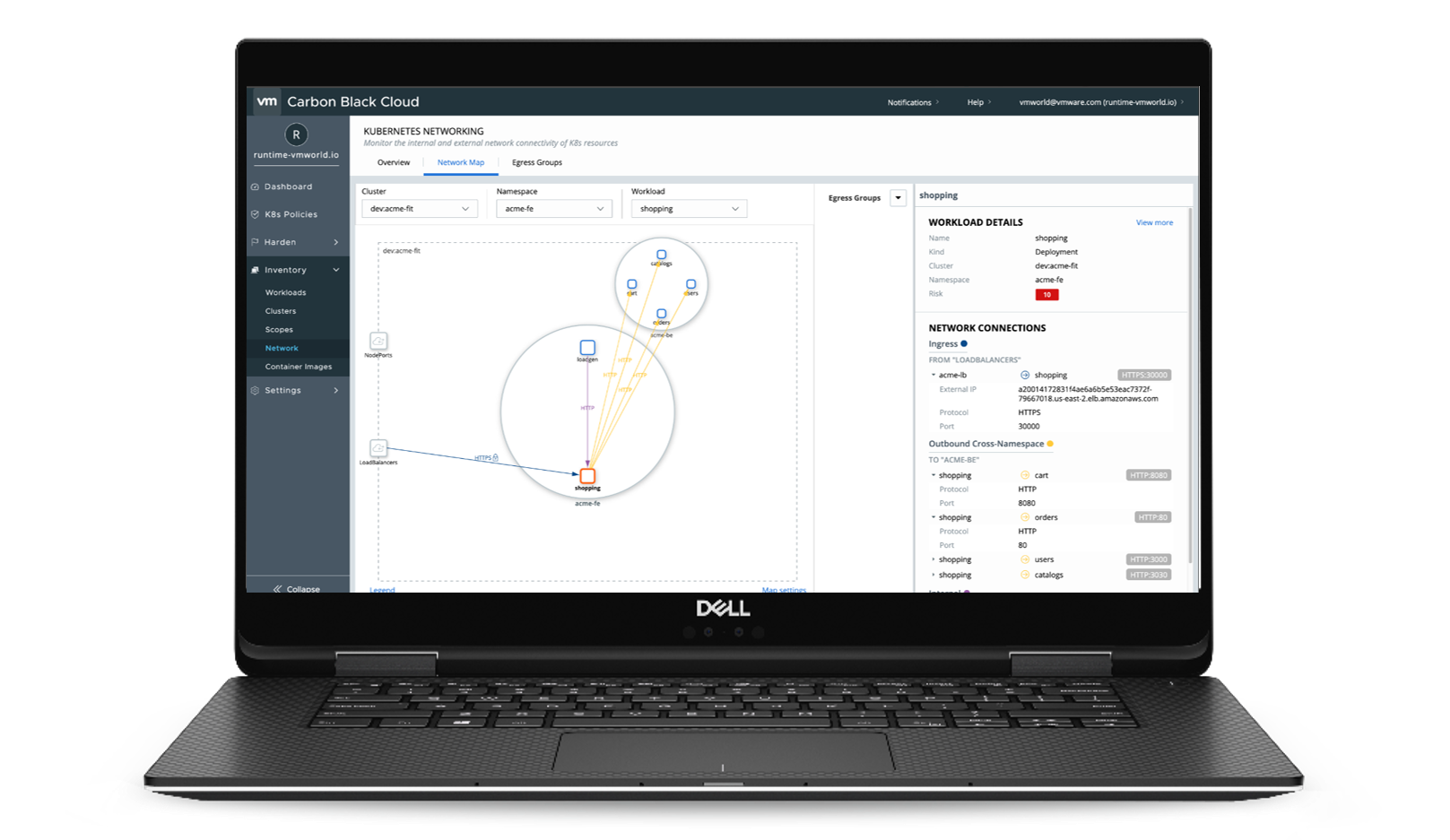 Announcing New Kubernetes Connectivity Map from VMware Carbon Black ...