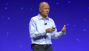 Tom Gillis on stage