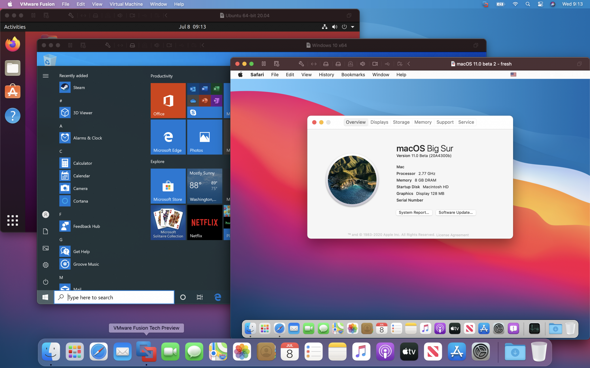 vmware fusion 11 for mac release