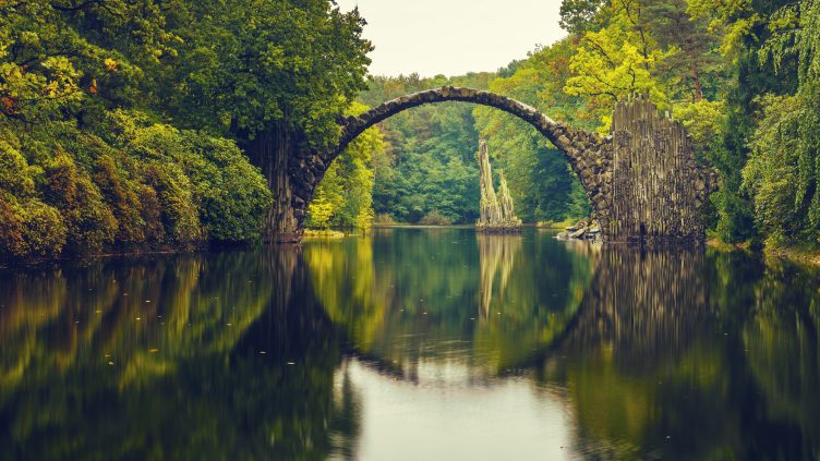 Rakotz bridge in Kromlau