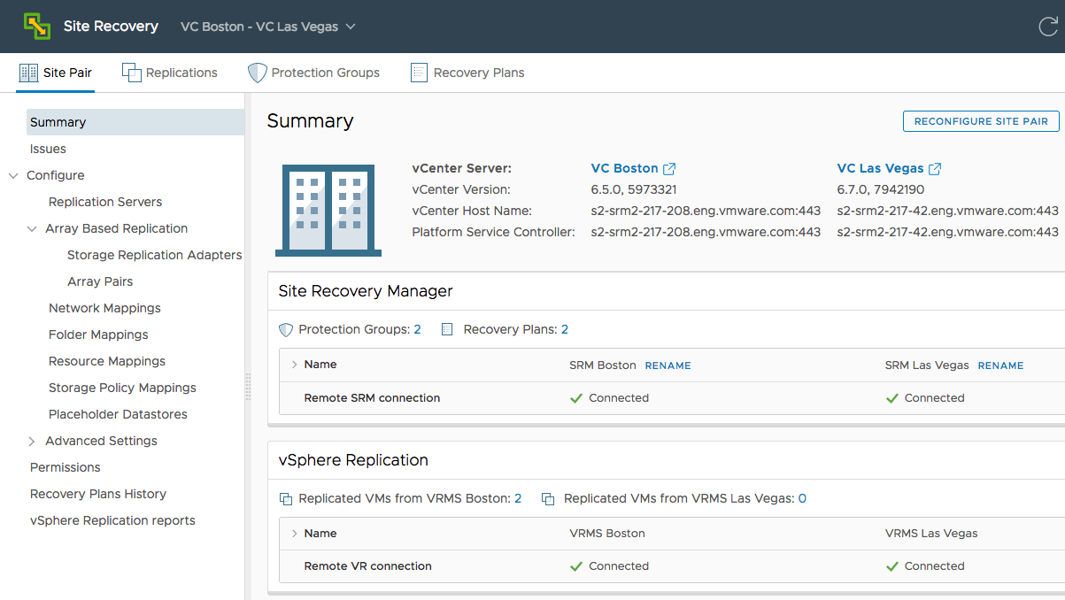 Vmware srm что это