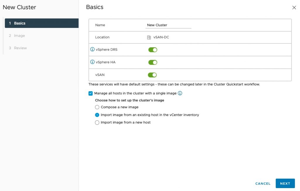 vSAN 7 U2 vLCM