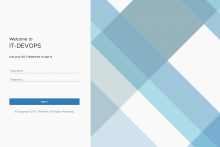 Welcome to IT-DEVOPS login screen