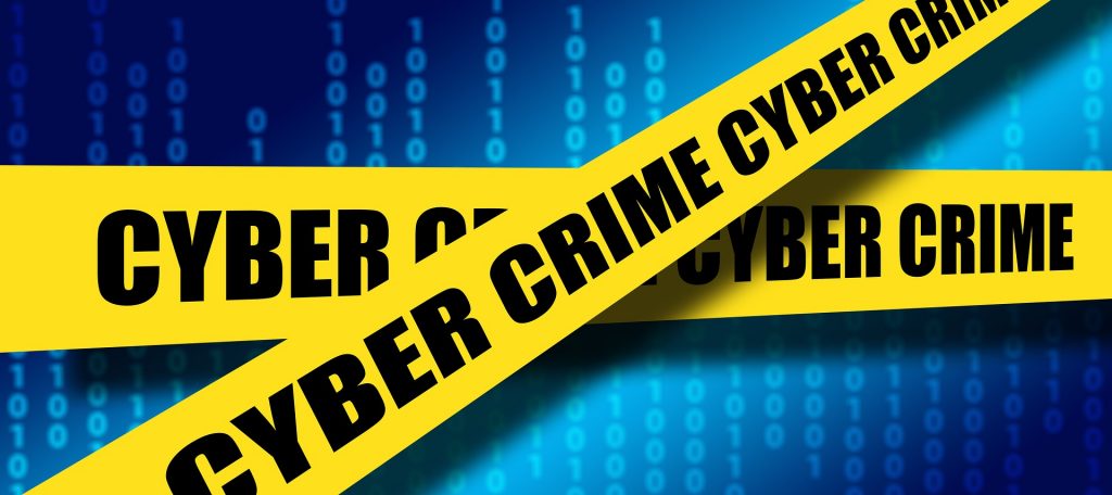 Cybercrime police tape