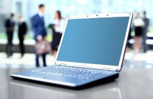 Laptop connected to Workspace ONE