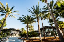 Outside shot of VMware campus