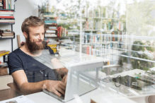 Trendy Remote worker