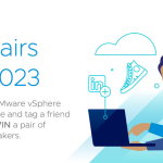 #vSphereCheer LinkedIn Giveaway – How do our vSphere Sneakers Talk? They Converse.
