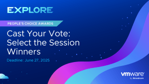 Explore. People's Choice Awards. Cast your vote: select the session winners. Deadline: June 27, 2025