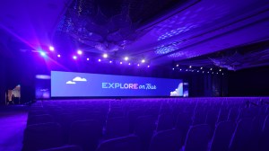 VMware Explore on Tour plenary stage