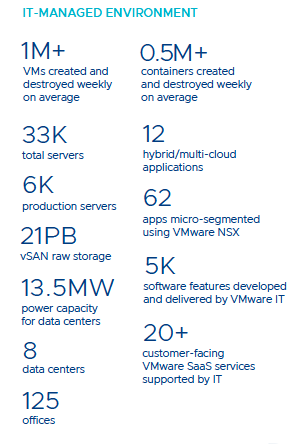 Image of VMware IT Managed Environment Stats