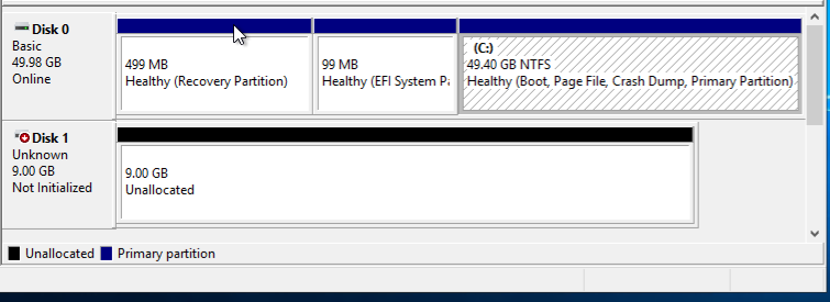 WSFC on VMware Cloud disks 1