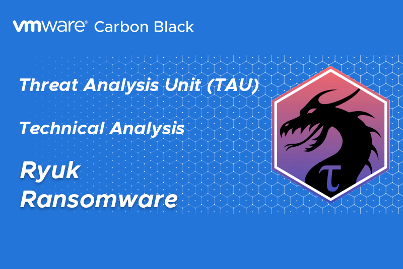 VMware Carbon Black TAU: Ryuk Ransomware Technical Analysis