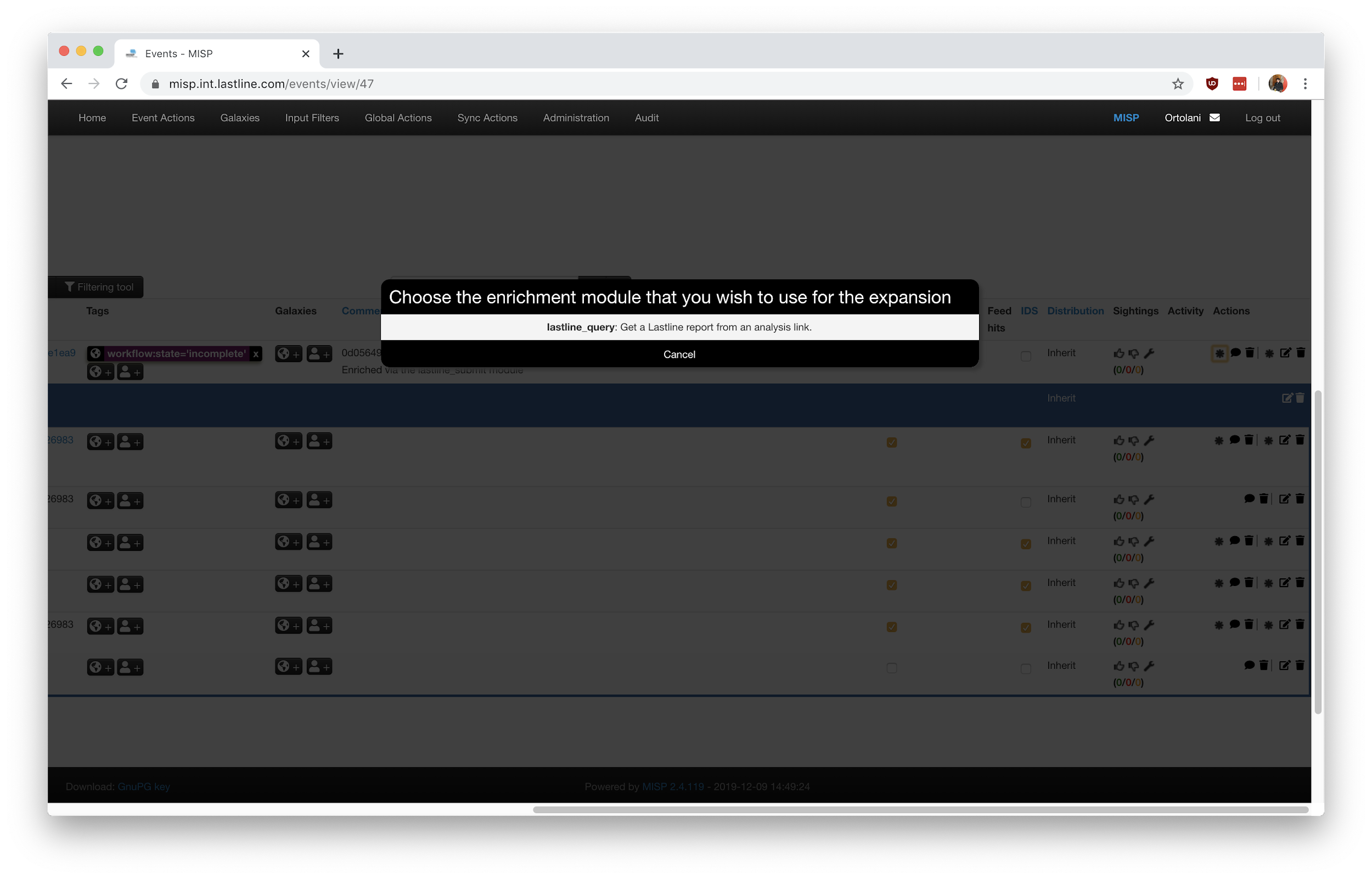 Querying NSX Advanced Threat Analyzer for Analysis Results