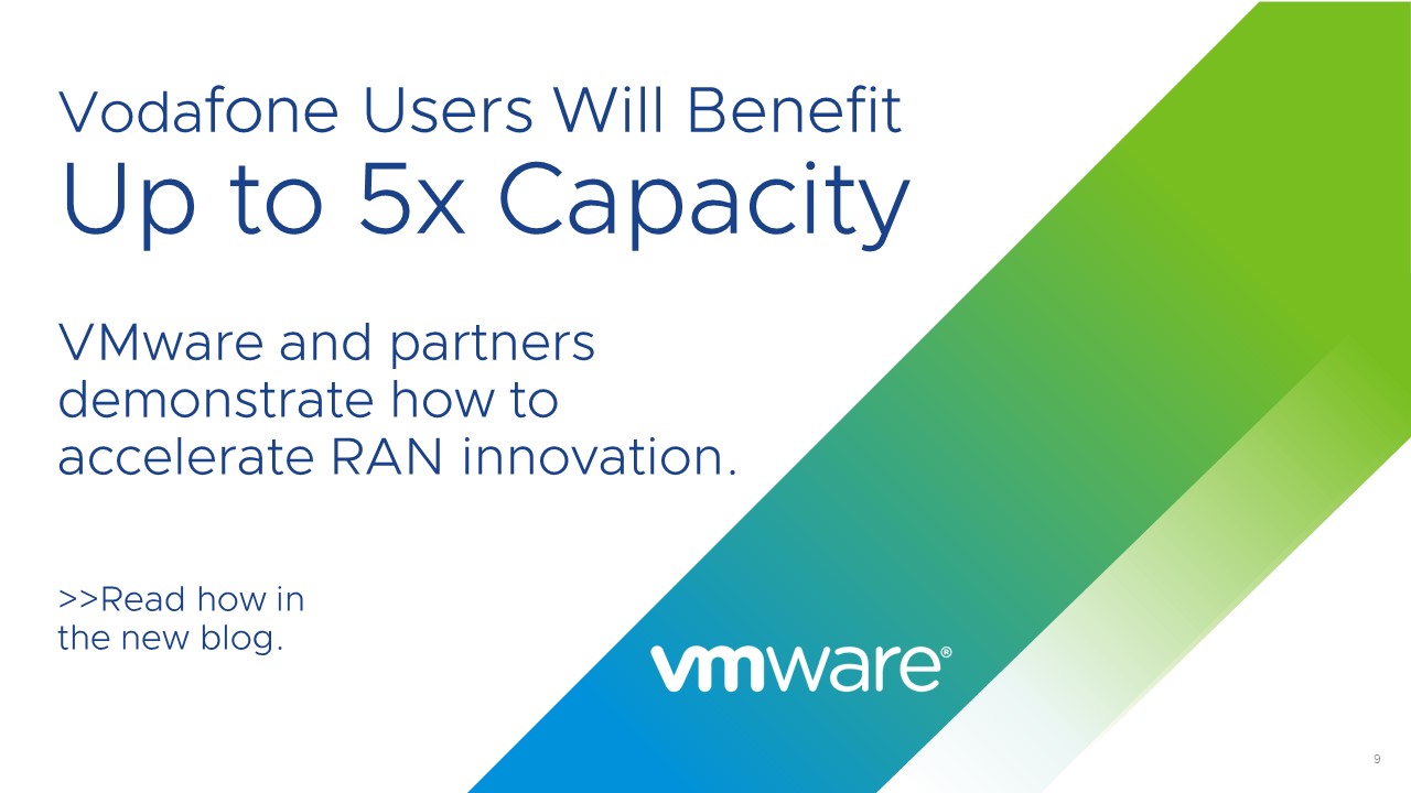Wmware Ric With Vodafone and partners, VMware demonstrates how to accelerate ...