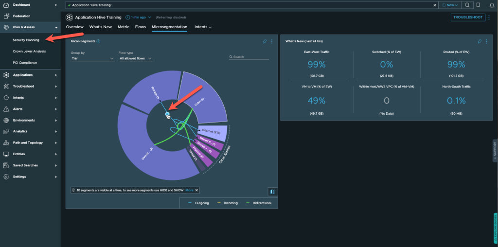 Security Planning VMC on AWS Application