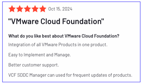 VMware Cloud Foundation Named G2 Leader in the "Infrastructure as a ...